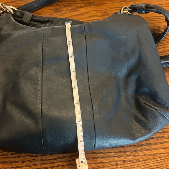 Coach Crossbody Med. Blue Leather Bag. Good condition. Message any questions - Picture 10 of 10